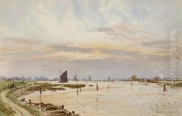 Evening On The Broads - view 1