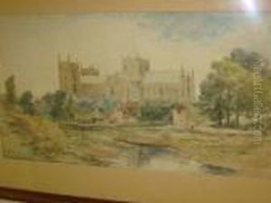 Ripon Cathedral From The Ure