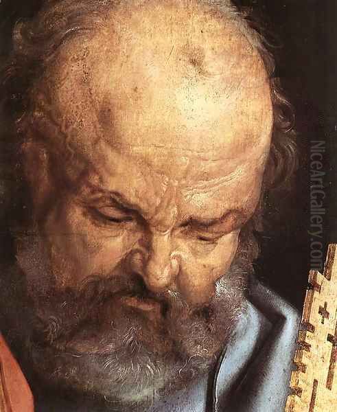 The Four Holy Men (detail) - view 1