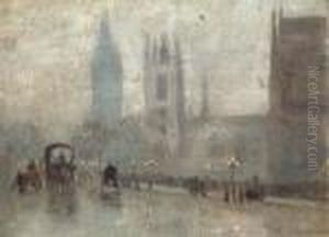 St. Margaret's Westminster, And Big Ben by Herbert Menzies Marshall