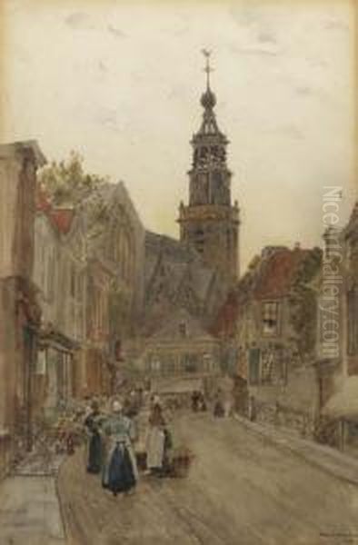 A Street In Rotterdam - view 1