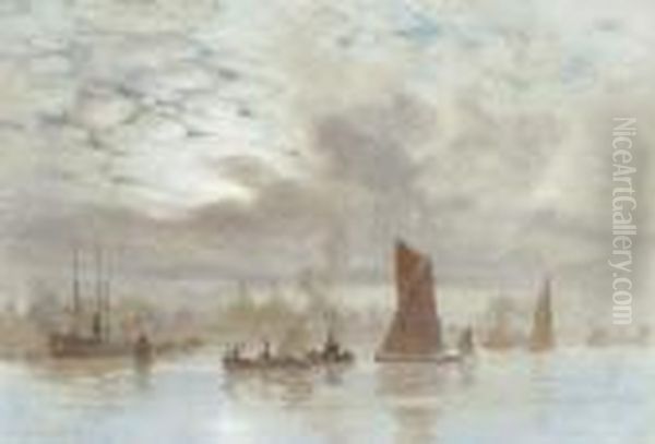 View Of Greenwich From Across The Thames - view 1