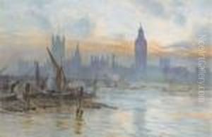 The Houses Of Parliament by Herbert Menzies Marshall
