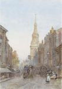View Of Church Of Mary-le-bow, Cheapside