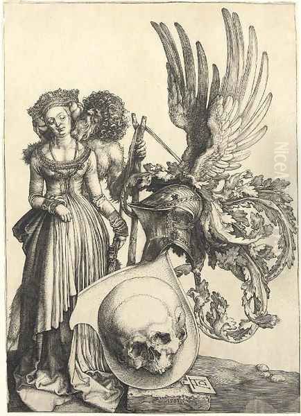 A Coat of Arms with a Skull - view 1