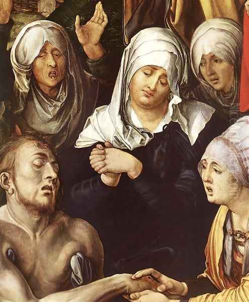 Lamentation for Christ (detail) - view 1
