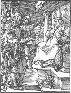 Small Passion 13. Christ before Caiaphas