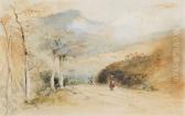 Mountainous Landscape With Figures - view 1
