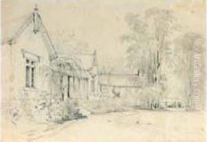 The Artist's House At St Leonard's, Sydney by Conrad Martens