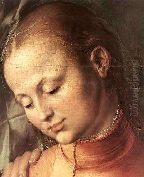 St Anne with the Virgin and Child (detail) 2 - view 1