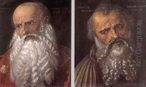 The Apostles Philip and James 2 by Albrecht Durer
