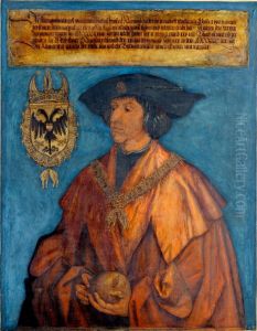Emperor Maximilian I 1 1519 by Albrecht Durer