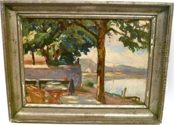 Au Bord De La Meuse - view 1