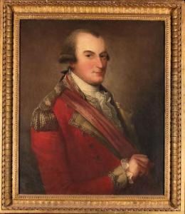 Portrait Of Colonel Donald Campbell by David Martin