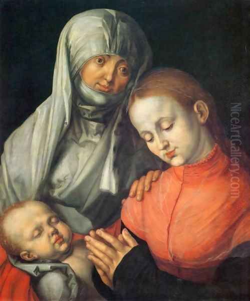 St Anne with the Virgin and Child - view 1