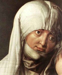 St Anne with the Virgin and Child (detail) by Albrecht Durer
