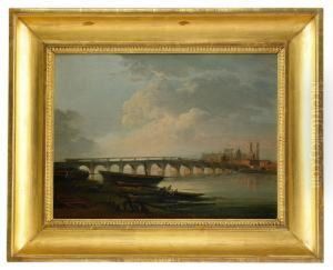 Landskap Med En Flod - Westminster Bridge