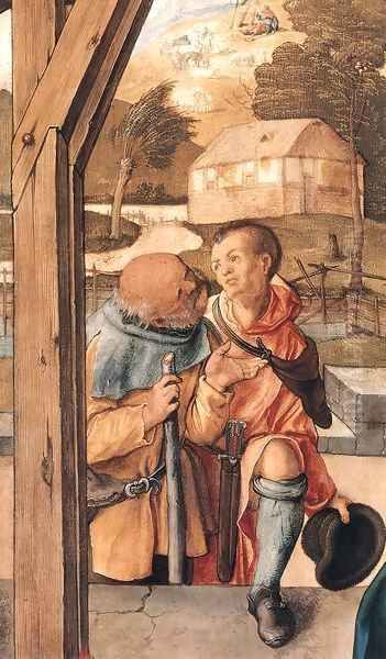 Paumgartner Altar (detail of central panel) 2 - view 1