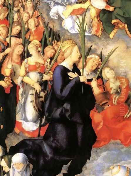 The Adoration of the Trinity (detail) - view 1