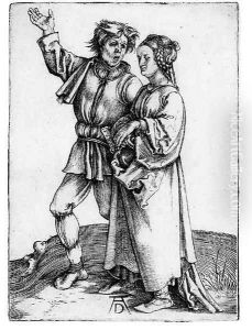 The Peasant and his Wife by Albrecht Durer