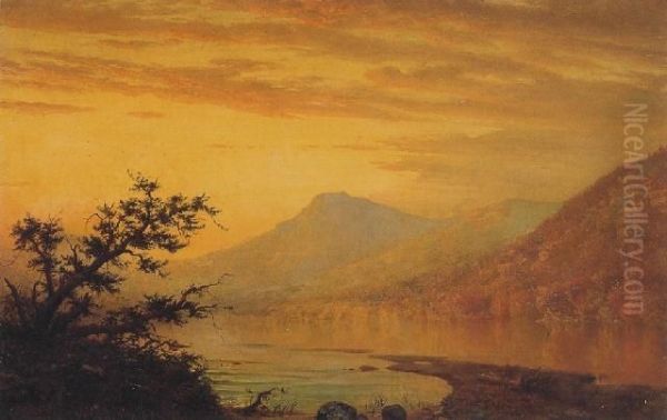 Sunset On Lake George - view 1