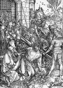 Christ carrying the Cross, from The Large Passion by Albrecht Durer