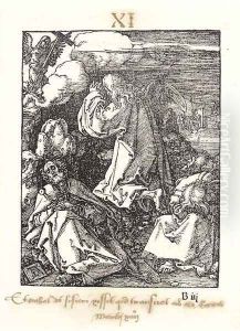 Christ on the Mount of Olives, from The small Passion