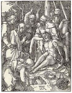 Five plates, from The Small Woodcut Passion by Albrecht Durer