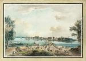 Kongl Lust Slottet Drottningholm by Johan Fredrik Martin