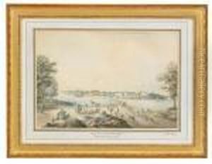 Kongl. Lust Slottet Drottningholm by Johan Fredrik Martin