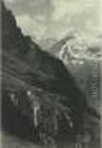 Dent Blanche, Circa 1895 - view 1