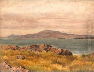 View From San Juan Island To Oak Bay, Victoria by Thomas Mower Martin