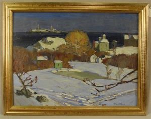 Winter View Harbor Winter View Harbor