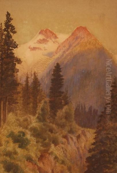 Canadian Mountain Landscape - view 1