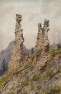 Rock Formations. by Thomas Mower Martin