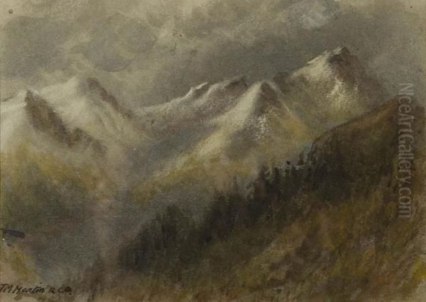 In The Selkirks - Stormy Weather. - view 1