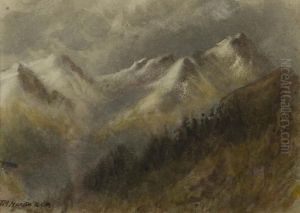In The Selkirks - Stormy Weather. by Thomas Mower Martin