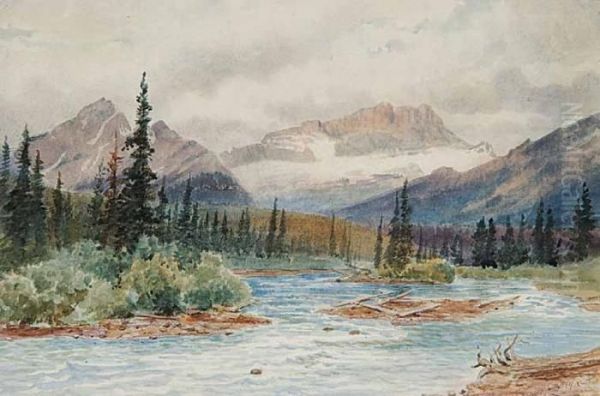 Untitled - Rocky Mountain River - view 1
