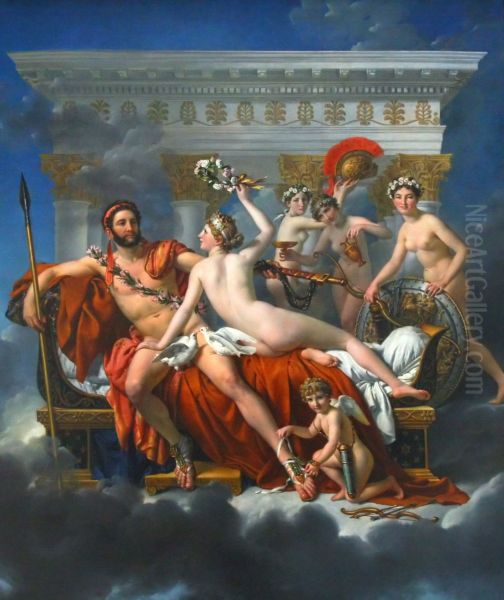 Mars Disarmed by Venus and the Three Graces 1824 - view 1