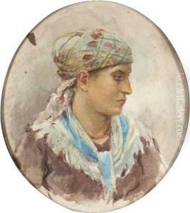 Study Of A Roman Lady Study Of A Roman Lady
