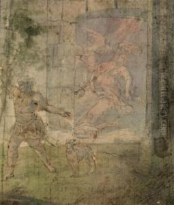 Cephale Et Procris by Giovanni Martinelli
