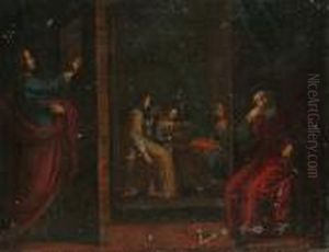 The Charity Of St Nicholas by Giovanni Martinelli