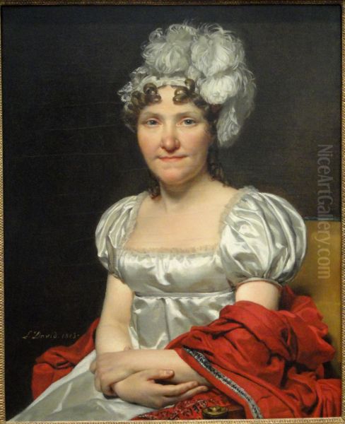 Portrait of Charlotte David (Madame David) 1813 - view 1