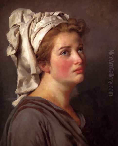 Portrait Of A Young Woman In A Turban - view 1