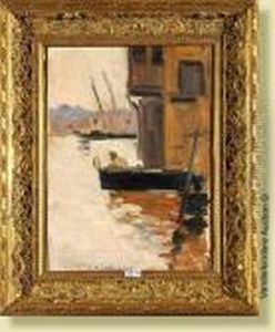 Pecheur A Venise by Enrique Martinez Cubells y Ruiz