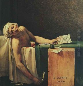 The Death Of Marat (detail 2) 1793
