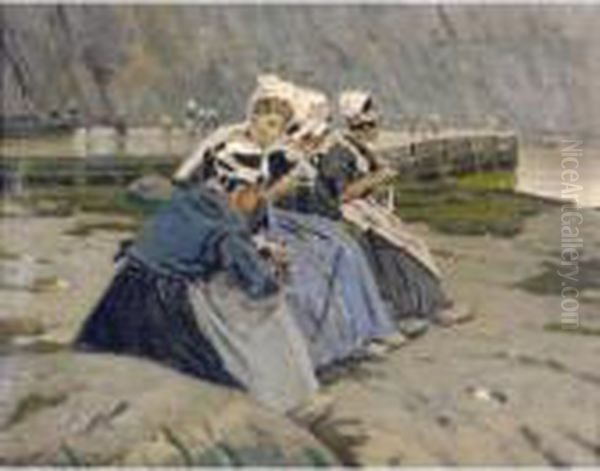 Pescadoras (fisherwomen On The Beach) - view 1