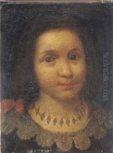 Cabeza De Nina by Juan Bautista Martinez del Mazo