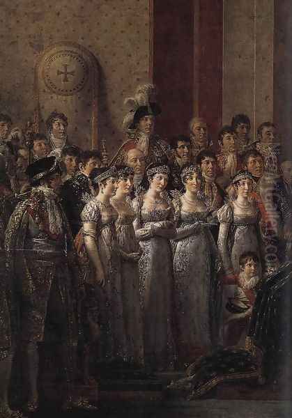 Consecration of the Emperor Napoleon I (detail 4) 1805-07 - view 1