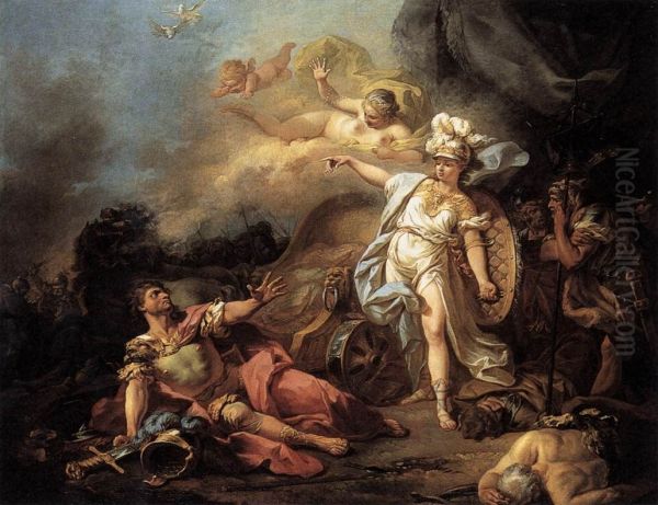 The Combat of Mars and Minerva 1771 - view 1